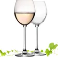 IMPERIAL Weißweingläser 250ml "Venedig" Set 2-Teilig Riesling Glas aus Crystalline Glas Weingläser Spülmaschinenfest