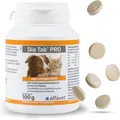alfavet Dia Tab PRO 100 g – Diät-Ergänzungsfuttermittel für Hunde & Katzen – Prä- & Probiotika zur Stabilisierung der Verdauung – Leckere Kautabletten mit Bentonit zur Unterstützung der Darmflora