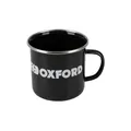 Oxford Campingbecher Schwarz Logo