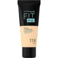 Fit Me! Matte + Poreless Foundation Nr. 118 Nude 30 ml