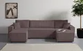 OTTO home Wohnlandschaft CASSI L-Form, 311cm - OTTO. Verlässliche Qualität., Schlaffunktion (133/200), Bettkasten, Cord, Unser Tiefpreis