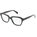 Liu Jo LJ2809 Unisex-Brille inkl. Gläser Vollrand Quadratisch Acetat-Gestell 51/18/140, schwarz