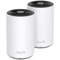 TP-LINK Reichweitenverstärker "Deco XE75 (3er Pack) AX5400 Wifi 6E Home Mesh", weiß, B:20cm H:12cm T:25cm, Router