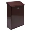 Toya VOREL Mailbox 400 x 250 x 100mm BROWN 78572 (78572)