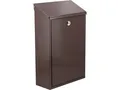 Briefkasten 400x250x100mm braun