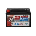 Motorrad Batterie 12V Cartec GEL YTX9-BS 9Ah 200A Mofa Quad wartungsfrei