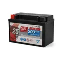 Cartec Gel Motorradbatterie YTX9-BS 9Ah 200A  Motorradbatterie