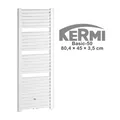 Kermi Heizkörper für Bad und WC Basic-50 gerade weiß 80,4 × 45 × 3,5 cm