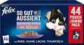 FELIX So gut wie es aussieht Gemischte Vielfalt in Gelee Katzennassfutter 44x85g