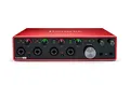 Focusrite Scarlett 18i8 3. Gen USB-Audio-Interface für Aufnahmen, Produktion und tontechnische Anwendungen – High-Fidelity, Aufnahmen in Studioqualität mit transparenter Wiedergabe