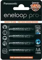 Panasonic eneloop pro, Ready-to-Use Ni-MH Akku, AA Mignon, 4er Pack, min. 2500 mAh, 500 Ladezyklen, mit extrastarker Leistung und geringer Selbstentladung