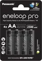 Eneloop pro, AA/Mignon NI-MH Akku, 4er-Pack, Kapazität mit min. 2500 mAh