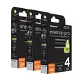12 X Panasonic eneloop Pro Aa Batterien 2500mAh Aufladbare HR6 Nimh BK-3HCDE