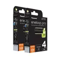 8 X Panasonic eneloop Pro Aa Batterien 2500mAh Wiederaufladbar HR6 Nimh BK-3HCDE