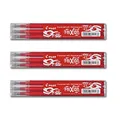 PILOT Tintenrollermine BLSFR7S3, 0,4 mm rot für Frixion Ball 2