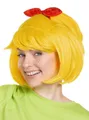 Maskworld Kostüm-Perücke Bibi Blocksberg Perücke - Karneval Faschingskostüm, Offizielle Perücke des frechen, pfiffigen Hexenmädchens