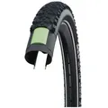 Schwalbe Fahrradreifen Schwalbe Reifen Smart Sam Plus 26x2.10" 54-559 schwarz Reflex E-25, (1-tlg), mit Reflexstreifen schwarz
