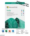 Microsoft 365 Family Office 365 | 6Nutzer | Mehrere PC / Mac | ESD | 1 Jahr