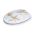Sanilo WC-Sitz, BxL: 37,7 x 47 cm, Seestern - grau