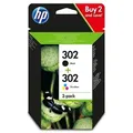 HP 302 (X4D37AE) - Tintenpatrone, black + color (schwarz + farbe)
