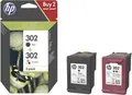 HP 302 Druckerpatrone Kombi-Pack Original Schwarz, Cyan, Magenta, Gelb X4D37AE Tinte