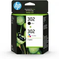 HP 302 2er-Pack Schwarz/Cyan/Magenta/Gelb Druckerpatronen (X4D37AE)