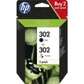 HP 302 Tintenpatrone Schwarz/Cyan/Magenta/Gelb (X4D37AE) (Original)