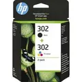 HP inktcartridge 302 Zwart + 3 kleuren 2 stuks