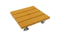hrb Pflanzenroller WPC Rolluntersetzer Blumenroller witterungsbestaendig 80 kg Tragkraft