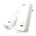 Power Line AVM 20003038 Fritz! Powerline 1240 Ax WLAN Weiß E Rot