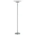 Hell LED-Stehlampe Findus Alu, Eisen, Stahl & Metall Silber Nickel matt