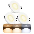 3x IP65 Einbauleuchte BEDA GU10 Lampe 3CCT Leuchte warm neutral kalt Deckenspot