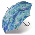 happy rain Regenschirm Motiv Claude Monet "Wasserlilien" Stockschirm Automatik