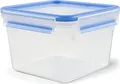 Emsa Clip & Close Frischhaltedose 1,75L quadratisch | BPA-frei | mikrowellengeeignet | blau