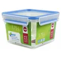 Emsa Vorratsdose CLIP & CLOSE Frischhaltedose 1,75 Liter (transparent/blau)