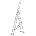 KRAUSE Vielzweckleiter "CORDA", 33 Sprossen, Aluminium - silberfarben
