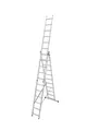 Aluminium Mehrzweckleiter inkl. Traverse Arbeitshöhe (max.): 7.25 m Krause Corda 030429 Aluminium 18 kg