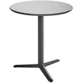 Brafab Esstisch Arket Ø 70 cm, Schwarz, Mit Stellschrauben schwarz 70.0 cm x 74.0 cm x 70.0 cm