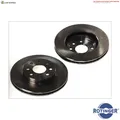 2x BREMSSCHEIBE RT 20489-GL T5 FÜR TOYOTA DAIHATSU 1KR-FE 1.0L 3cyl YARIS 1.3L