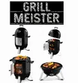 GRILLMEISTER Räucherofen 2 in 1 Grill Räuchern Grill Räuchertonne Barbecue NEU