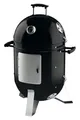 GRILLMEISTER Räucherofen Smoker Grill Holzkohlegrill mit Thermometer 62x52x90cm