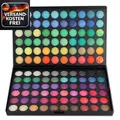 120 Farben Lidschatten Palette Schminkset für Profi- und Alltag Make-up