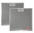 Kit 2 Stück Aluminium-Fettfilter Austauschfilter Dunstabzugshaube Für ELICA mm.320 x 320 x 9
