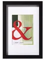 Walther EA030B Stockholm Holzrahmen 20x30cm schwarz | Holzrahmen