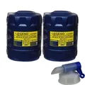 2x 20 Liter MANNOL Motoröl SAE 0W-40 LEGEND+ESTER Engine Oil Öl + Auslaufhahn