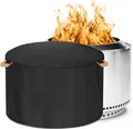 Schutzhülle Fürfeuerschale Für Solo Stove, Runde Feuerstellenabdeckung Für Den A