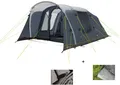 Outwell Monterey Air Luftzelt, 5-Personen, 320x530cm, blau inkl. Teppich + Boden