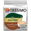 TASSIMO JACOBS Cappuccino, Kaffee, KAPSEL, Röstkaffee, 16 T-DISCS (8 Portionen)