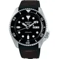 Seiko 5 Sports SRPD55K2 Automatic Black Dial Men's Watch - Braun/Schwarz