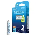 Panasonic eneloop Akku BK-3MCDE/2BE AA 2000 mAh 2er Mignon Blister